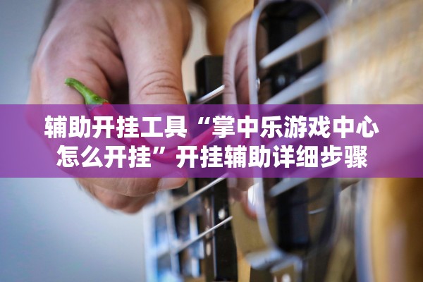 辅助开挂工具“掌中乐游戏中心怎么开挂	”开挂辅助详细步骤
