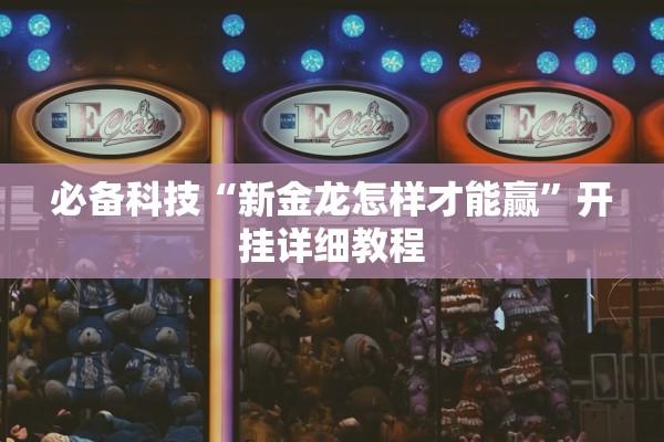 必备科技“新金龙怎样才能赢”开挂详细教程