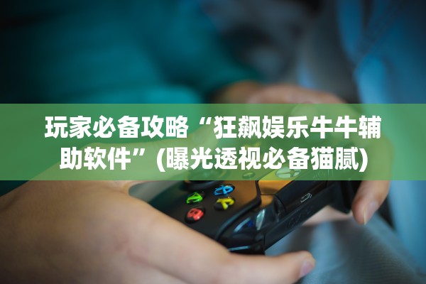 玩家必备攻略“狂飙娱乐牛牛辅助软件”(曝光透视必备猫腻)