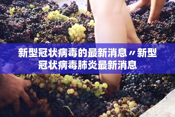 新型冠状病毒的最新消息〃新型冠状病毒肺炎最新消息