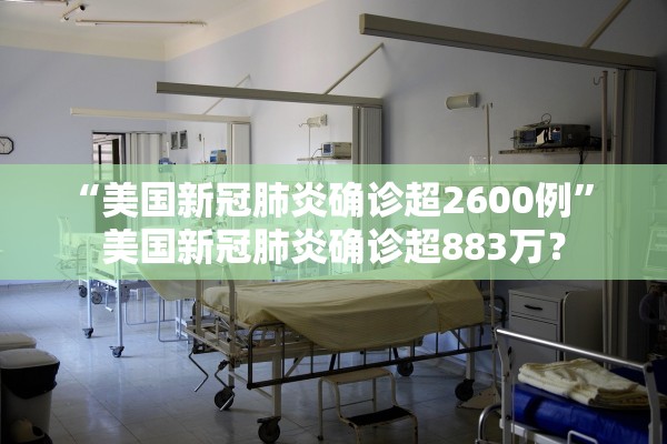 “美国新冠肺炎确诊超2600例” 美国新冠肺炎确诊超883万？