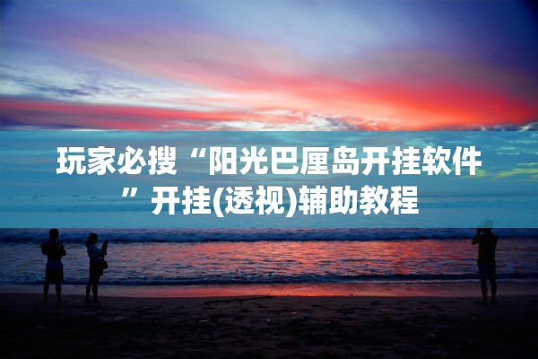 玩家必搜“阳光巴厘岛开挂软件	”开挂(透视)辅助教程