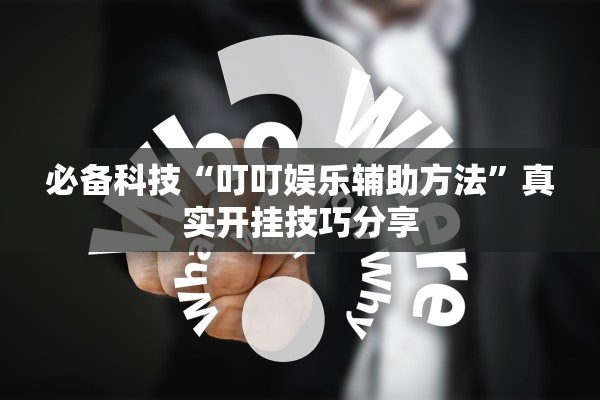 必备科技“叮叮娱乐辅助方法	”真实开挂技巧分享