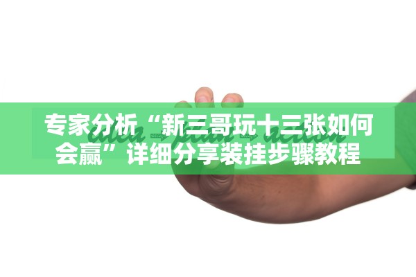 专家分析“新三哥玩十三张如何会赢	”详细分享装挂步骤教程