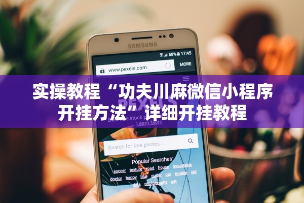 实操教程“功夫川麻微信小程序开挂方法	”详细开挂教程