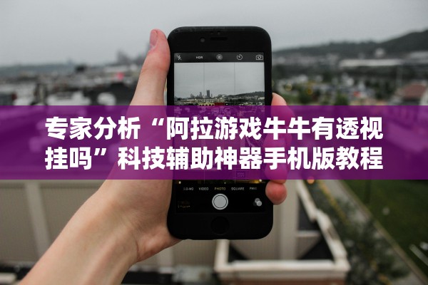 专家分析“阿拉游戏牛牛有透视挂吗”科技辅助神器手机版教程