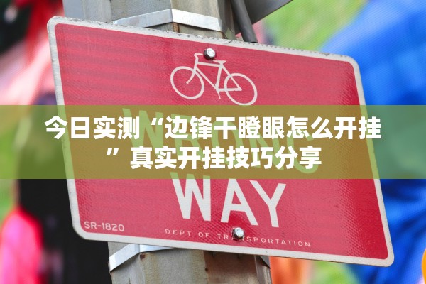 今日实测“边锋干瞪眼怎么开挂”真实开挂技巧分享