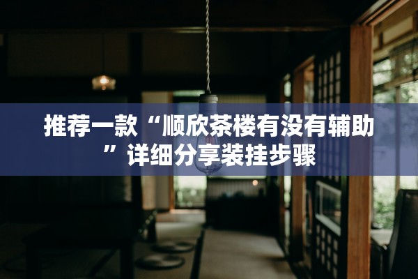 推荐一款“顺欣茶楼有没有辅助”详细分享装挂步骤