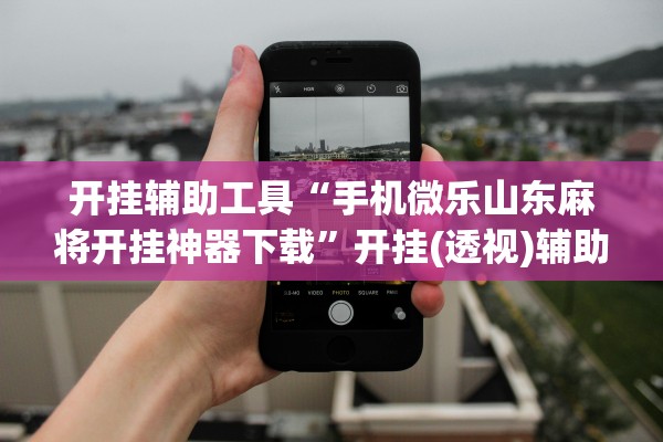 开挂辅助工具“手机微乐山东麻将开挂神器下载”开挂(透视)辅助教程