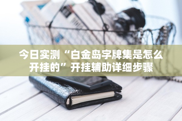 今日实测“白金岛字牌集是怎么开挂的”开挂辅助详细步骤