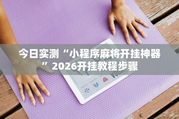 今日实测“小程序麻将开挂神器”2026开挂教程步骤
