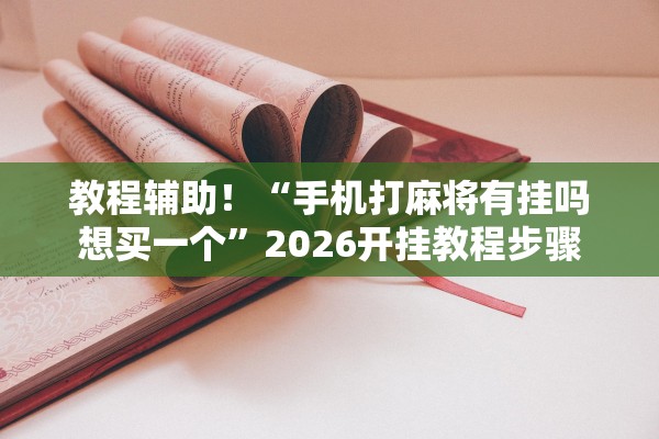 教程辅助！“手机打麻将有挂吗想买一个	”2026开挂教程步骤