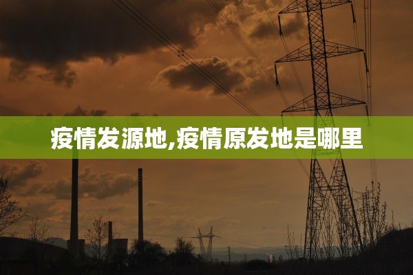 疫情发源地,疫情原发地是哪里