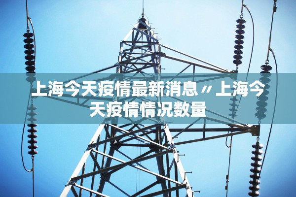 上海今天疫情最新消息〃上海今天疫情情况数量