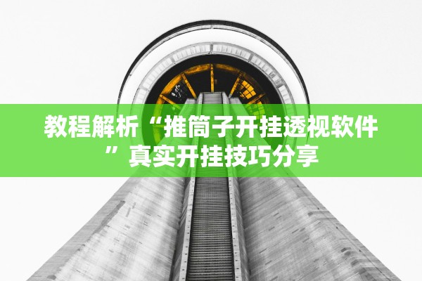 教程解析“推筒子开挂透视软件	”真实开挂技巧分享