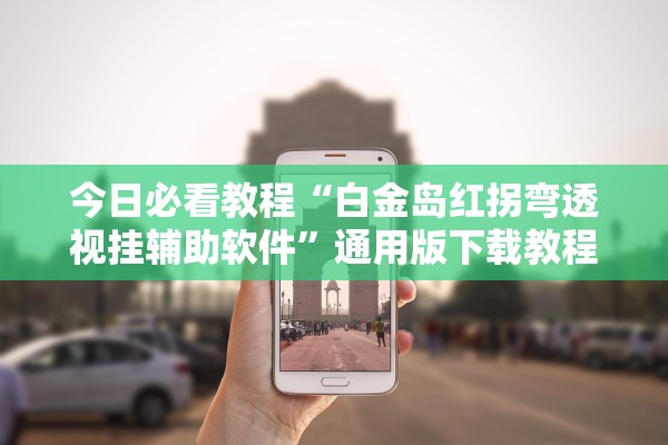 今日必看教程“白金岛红拐弯透视挂辅助软件	”通用版下载教程！