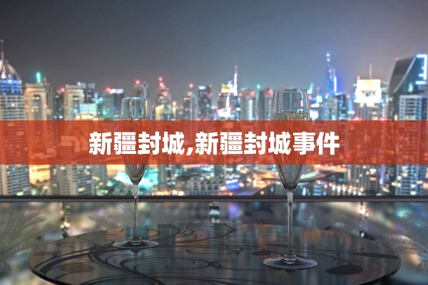 新疆封城,新疆封城事件