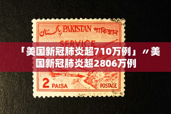 「美国新冠肺炎超710万例」〃美国新冠肺炎超2806万例 「美国新冠肺炎超710万例」〃美国新冠肺炎超2806万例