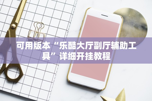 可用版本“乐酷大厅副厅辅助工具”详细开挂教程