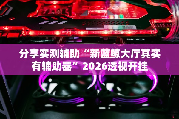 分享实测辅助“新蓝鲸大厅其实有辅助器”2026透视开挂