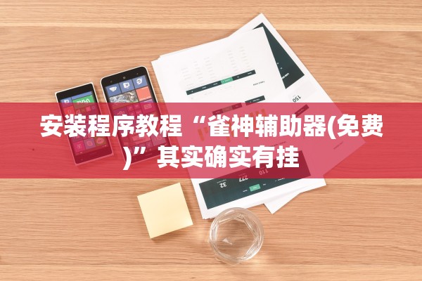安装程序教程“雀神辅助器(免费)	”其实确实有挂
