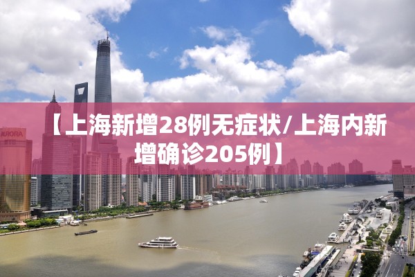 【上海新增28例无症状/上海内新增确诊205例】