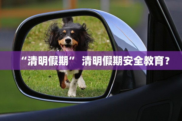 “清明假期” 清明假期安全教育？