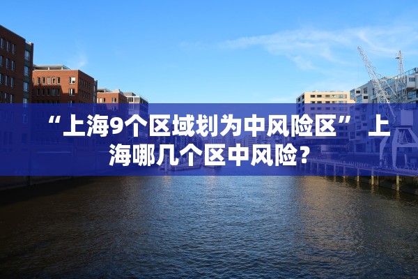 “上海9个区域划为中风险区” 上海哪几个区中风险？