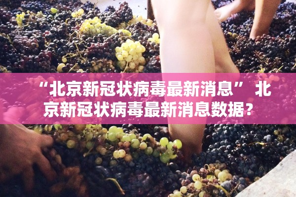“北京新冠状病毒最新消息” 北京新冠状病毒最新消息数据？