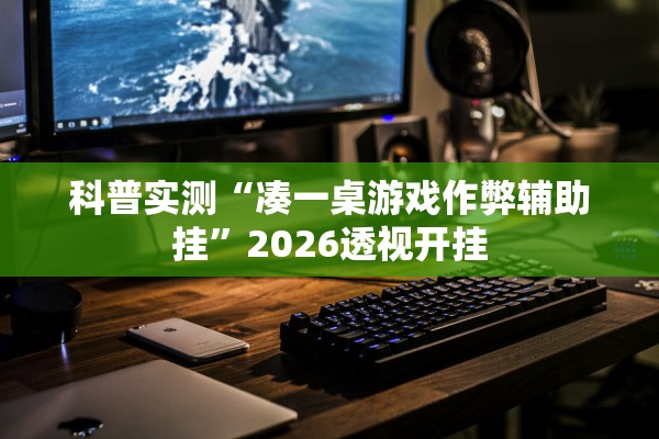 科普实测“凑一桌游戏作弊辅助挂”2026透视开挂