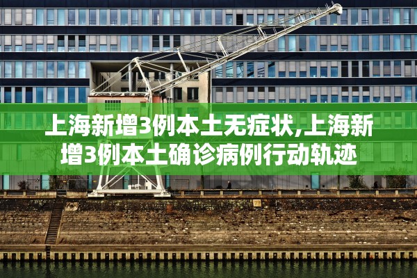 上海新增3例本土无症状,上海新增3例本土确诊病例行动轨迹 上海新增3例本土无症状,上海新增3例本土确诊病例行动轨迹