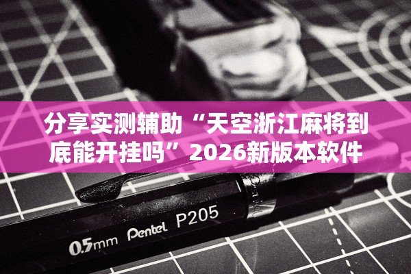分享实测辅助“天空浙江麻将到底能开挂吗”2026新版本软件