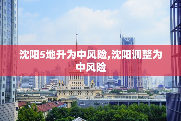 沈阳5地升为中风险,沈阳调整为中风险