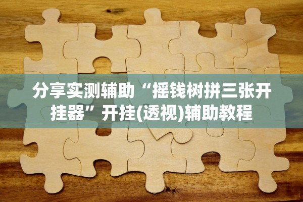 分享实测辅助“摇钱树拼三张开挂器”开挂(透视)辅助教程