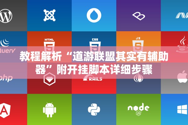 教程解析“道游联盟其实有辅助器”附开挂脚本详细步骤
