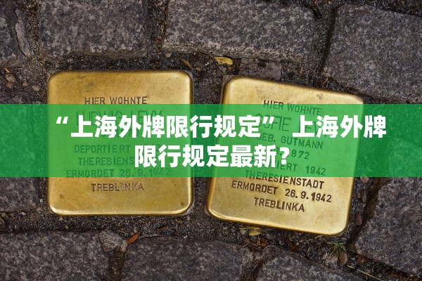 “上海外牌限行规定” 上海外牌限行规定最新？