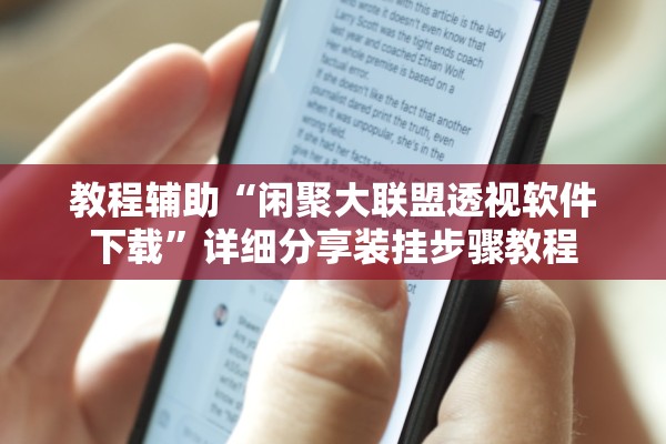 教程辅助“闲聚大联盟透视软件下载	”详细分享装挂步骤教程