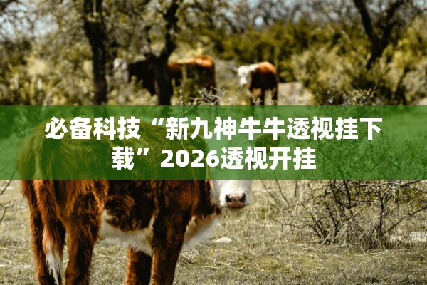 必备科技“新九神牛牛透视挂下载	”2026透视开挂