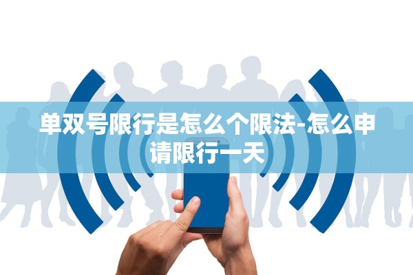 单双号限行是怎么个限法-怎么申请限行一天 单双号限行是怎么个限法-怎么申请限行一天